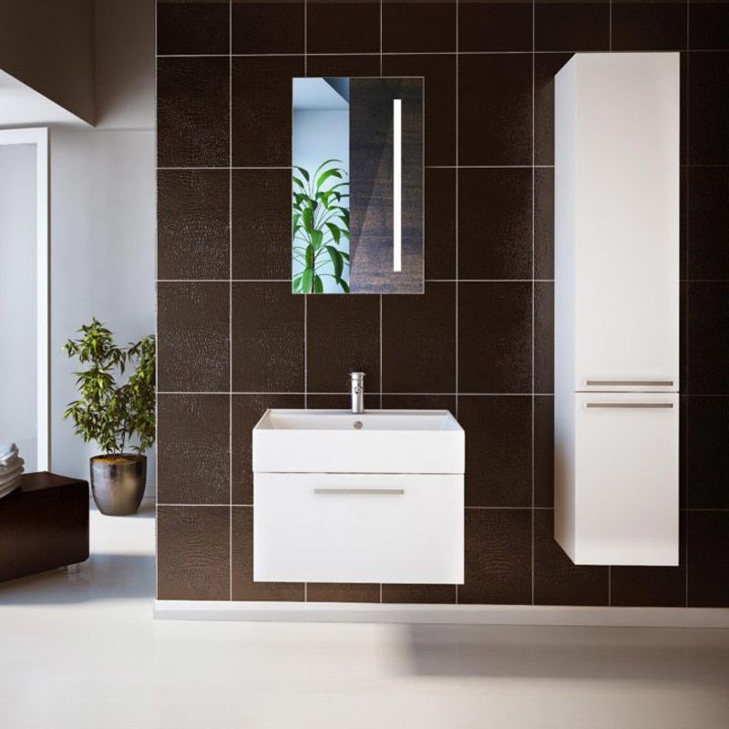 Мебель для ванной комнаты Astra-Form Соло 60 с одним ящиком, белая