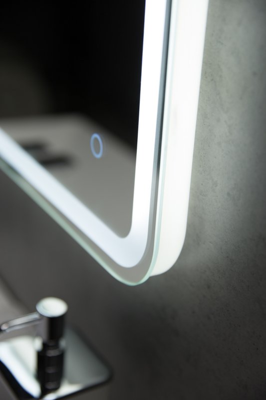 Зеркало для ванной комнаты Belbagno SPC-MAR-600-800-LED-TCH, 80 см, с сенсорным выключателем